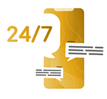 A yellow phone displaying the text "2417" that sparks an ideabet.